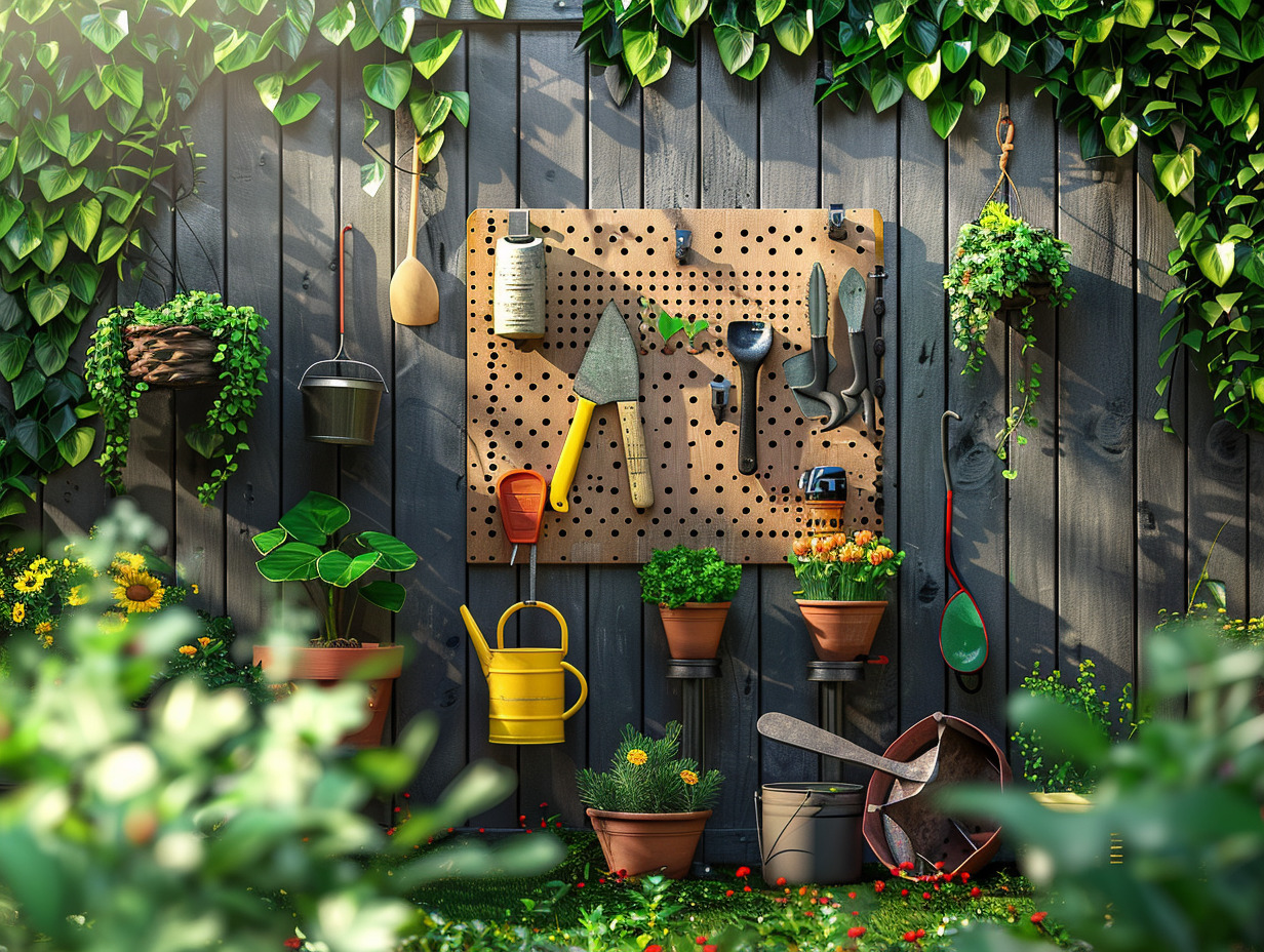 outils de jardin