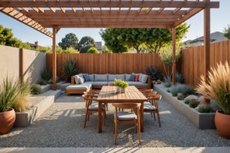 Cinq idées créatives pour aménager un espace extérieur convivial et esthétique