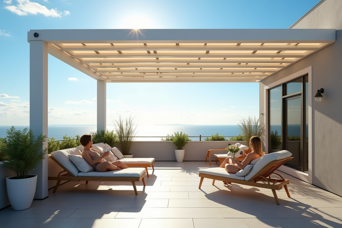 pergola  fraîcheur